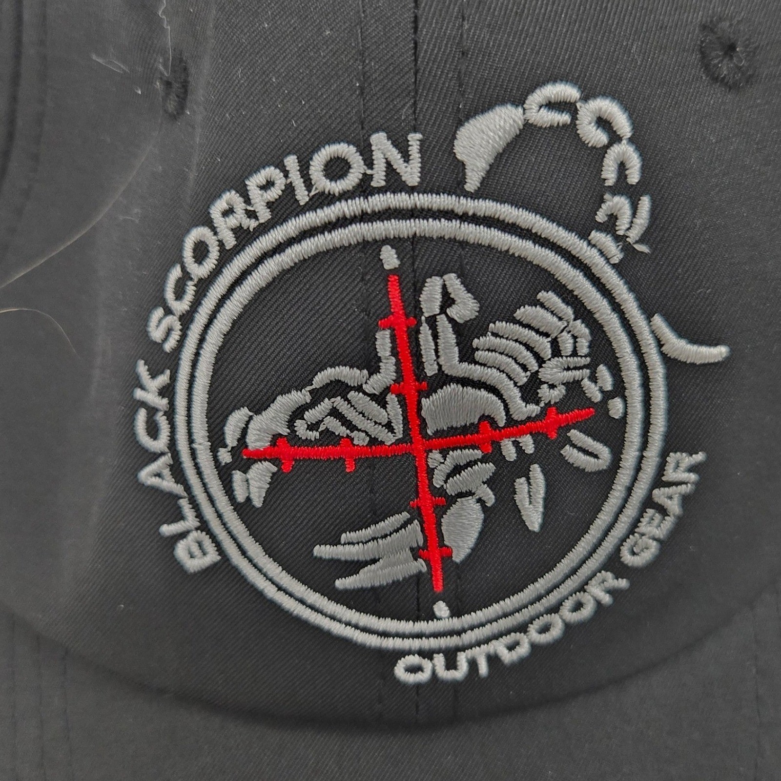Black Scorpion Outdoor Gear Hat Black Tactical Shooting Sports Vented Mesh IPSC