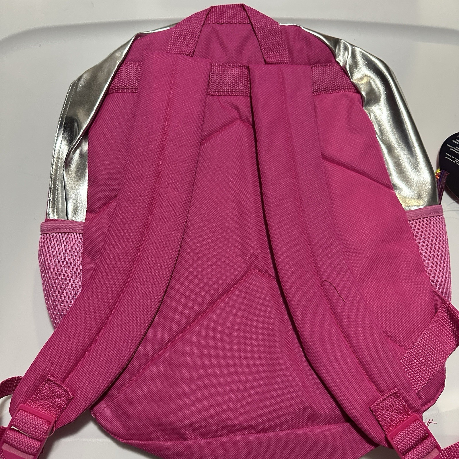 Trolls World Tour 16″ Backpack -Padded Straps, Water Bottle Pocket- DreamWorks