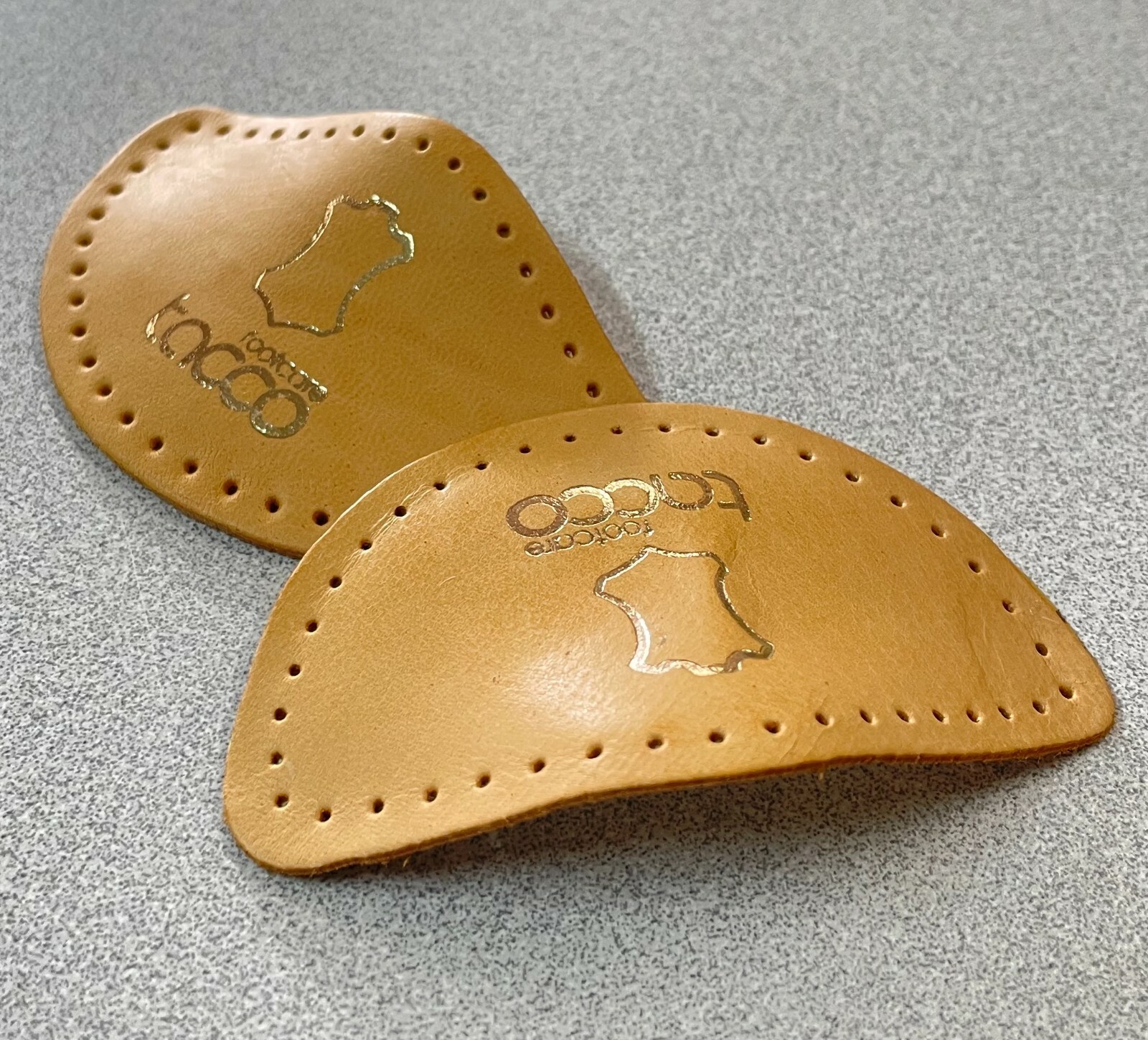 Tacco 624 Leather Arch Supports Inserts Peel & Stick Cookies Cushion Shoe Insole