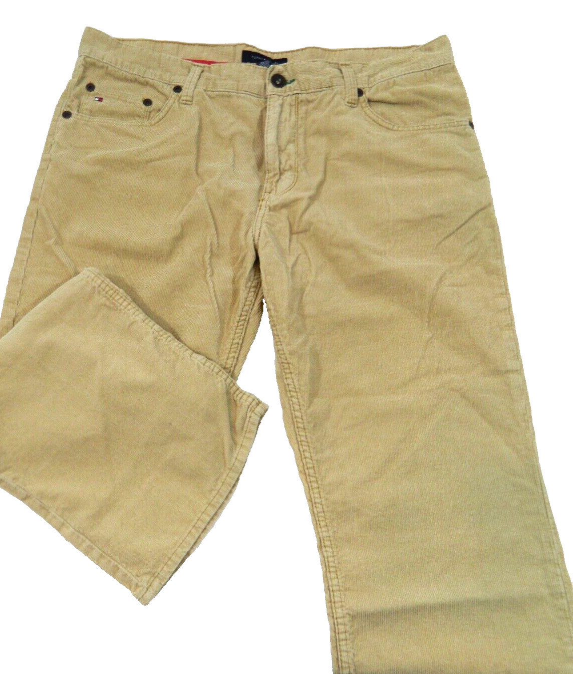 Tommy Hilfiger Relaxed Straight Corduroy Jeans Tag 38×32 measured Size 39×30