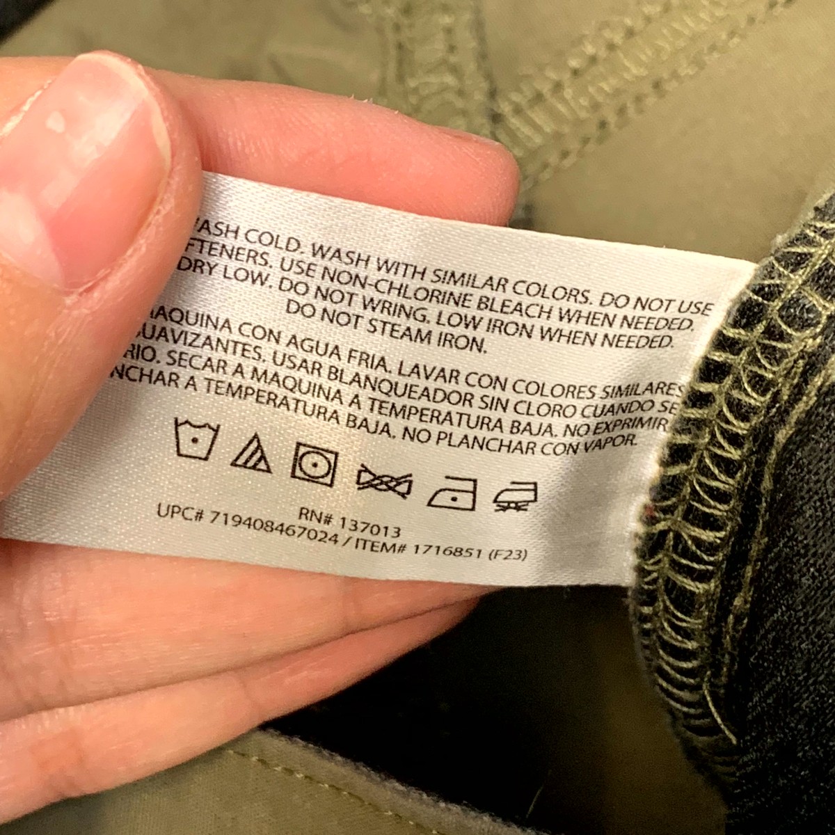 Orvis Tech Pants Mens 32×30 Beige Water Repellent 2 Way Stretch Travel Hiking