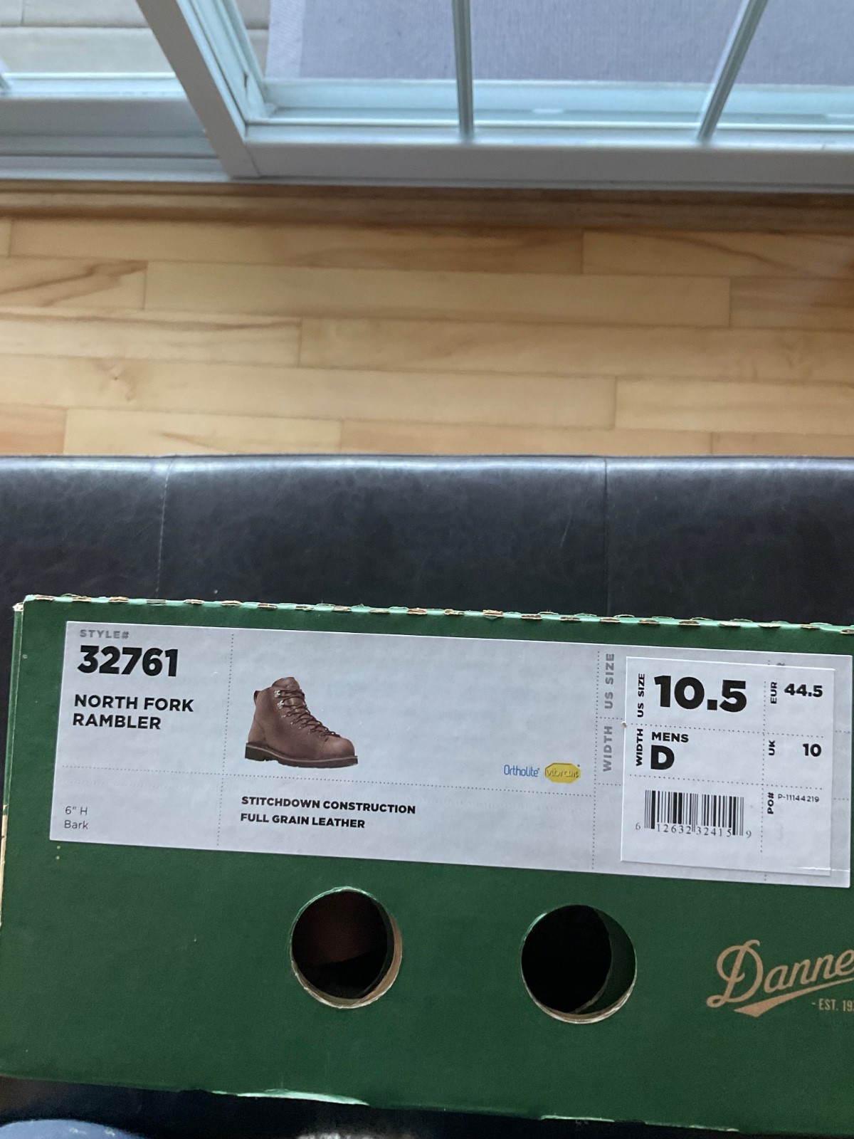DANNER NORTH FORK RAMBLER 32761 LEATHER BOOTS 10.5 D NEW IN BOX