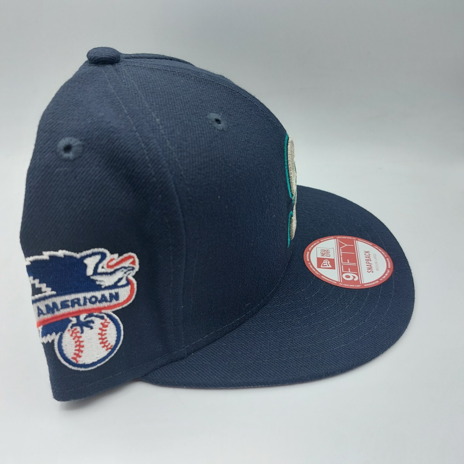 MLB Seattle Mariners 9FIFTY Adjustable New Era Snapback Hat Cap Blue M/L