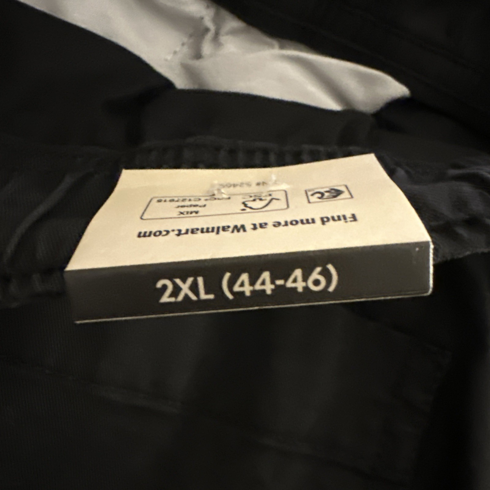 New No Boundaries Men’s Cargo Pants Black Soot Size 2XL (44-46)