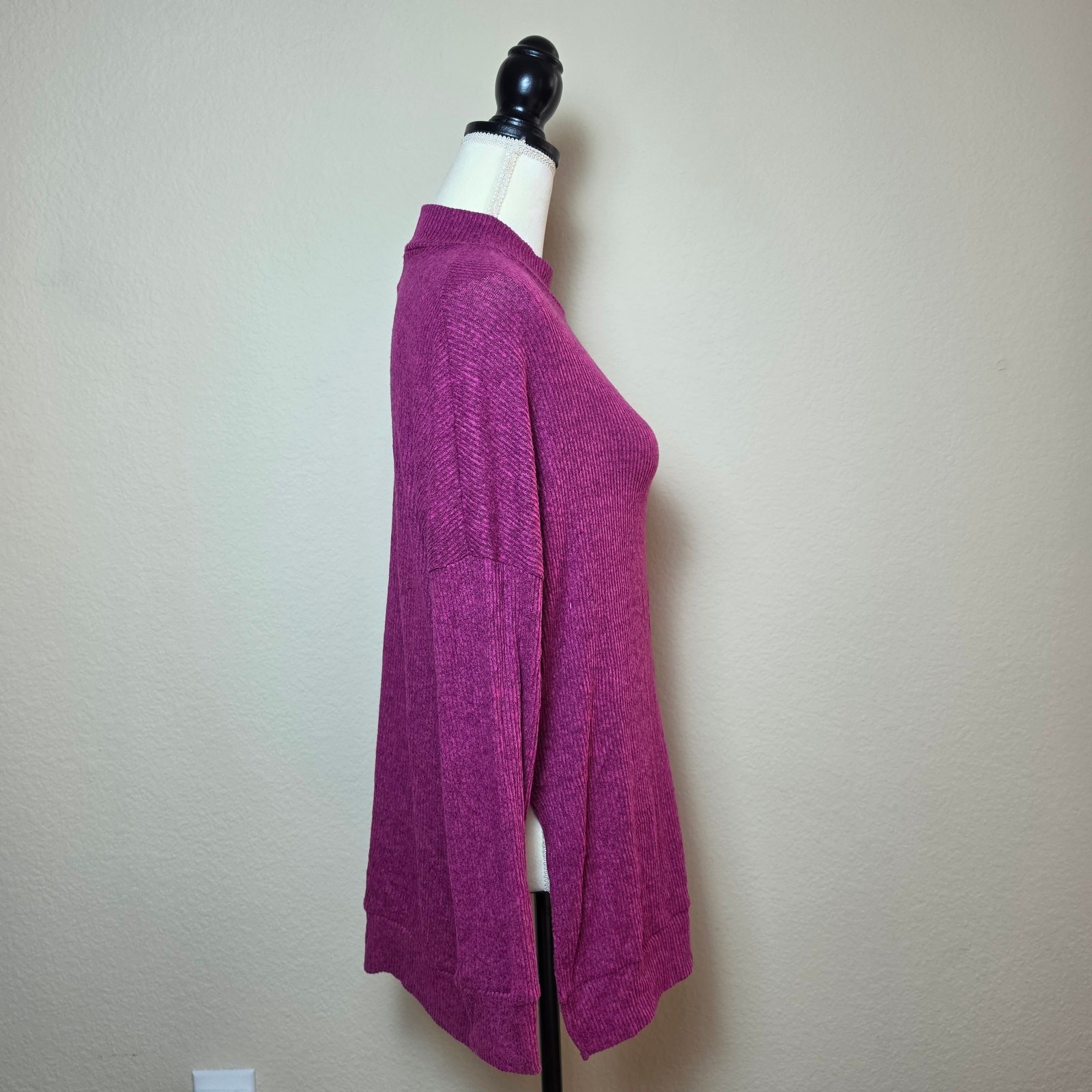 Urban Outfitters Pink Mock Neck Top Small