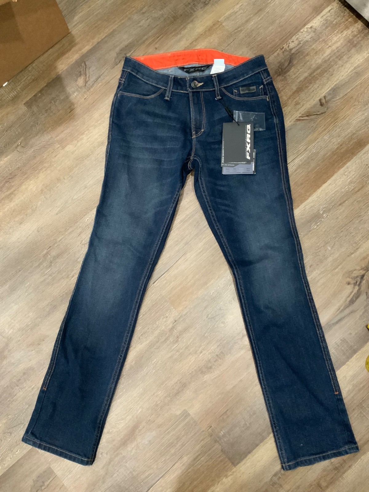 Harley-Davidson FXRG Armalith Straight Leg Jeans Pant Womens Waist-29/Inseam-31