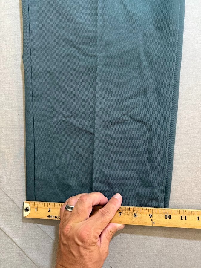 Red Kap Work Pants Mens 48 Blue Straight Canvas Workwear Men 48X28 PT20SG0.