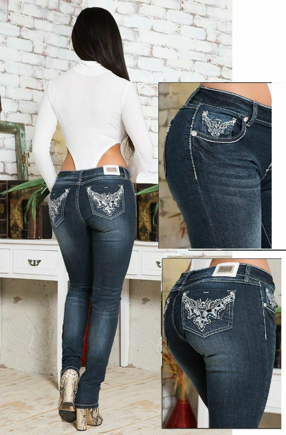 CLASH / Wax Jeans Junior WOMENS Denim Stretch Bootcut & Skinny JEANS Pants