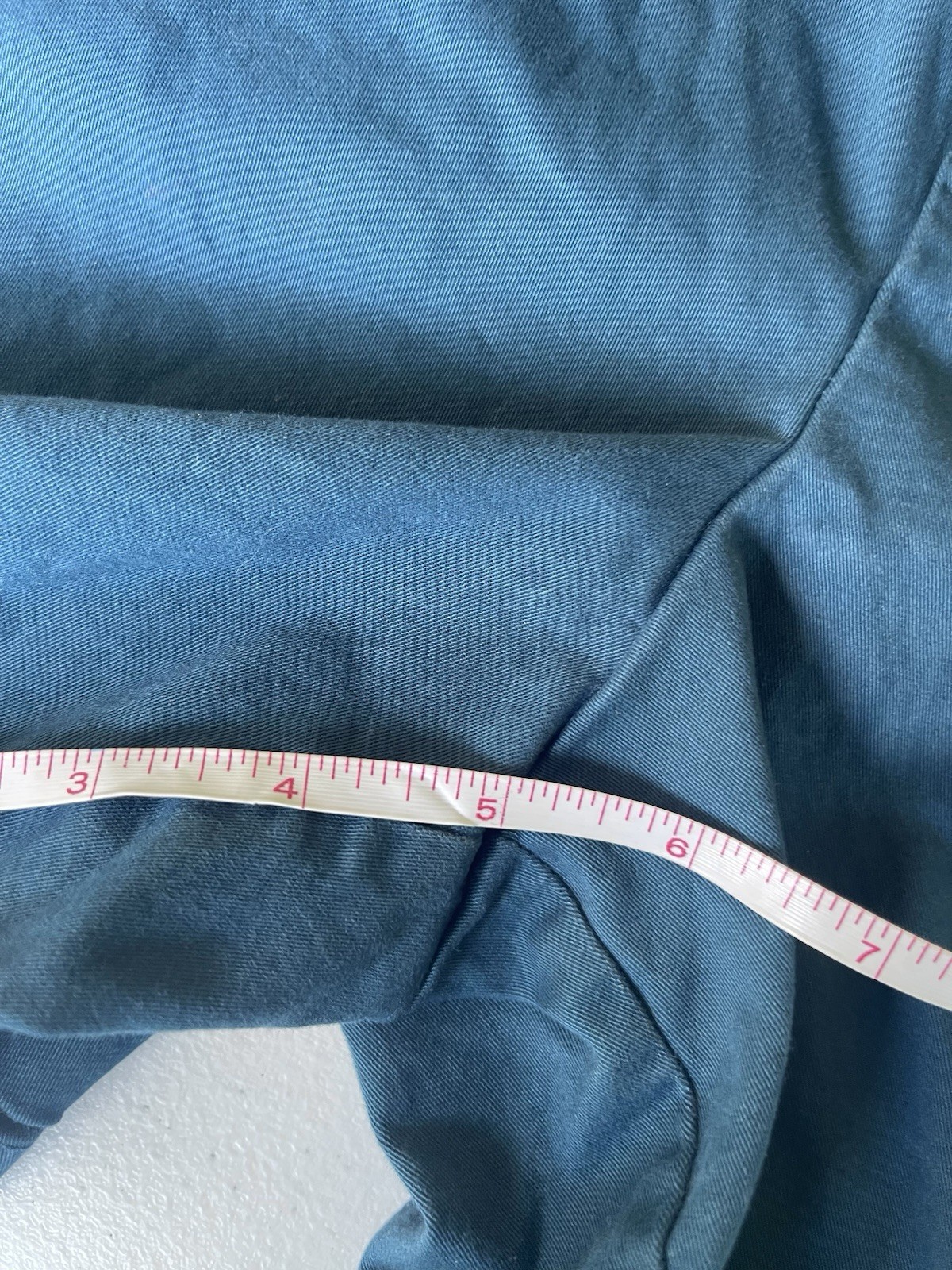 Candace Cameron Bure Paperbag Waist Tie Shorts Blue XS Pull On Womens