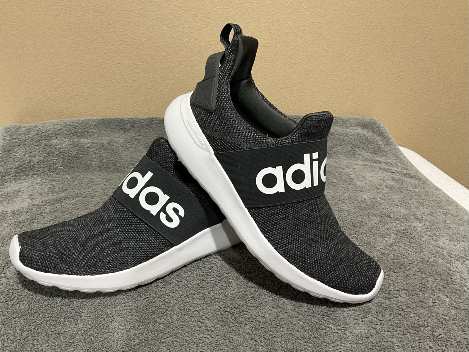 Adidas Shoes Womens 9.5 Lite Racer Adapt Athletic Training Sneakers FV8601 Gray!
