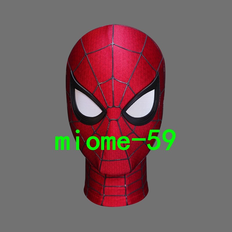 Spider-Man 4 Brand New Day Mask w/ Straps Headgear Faceshell Eyes Cosplay Props