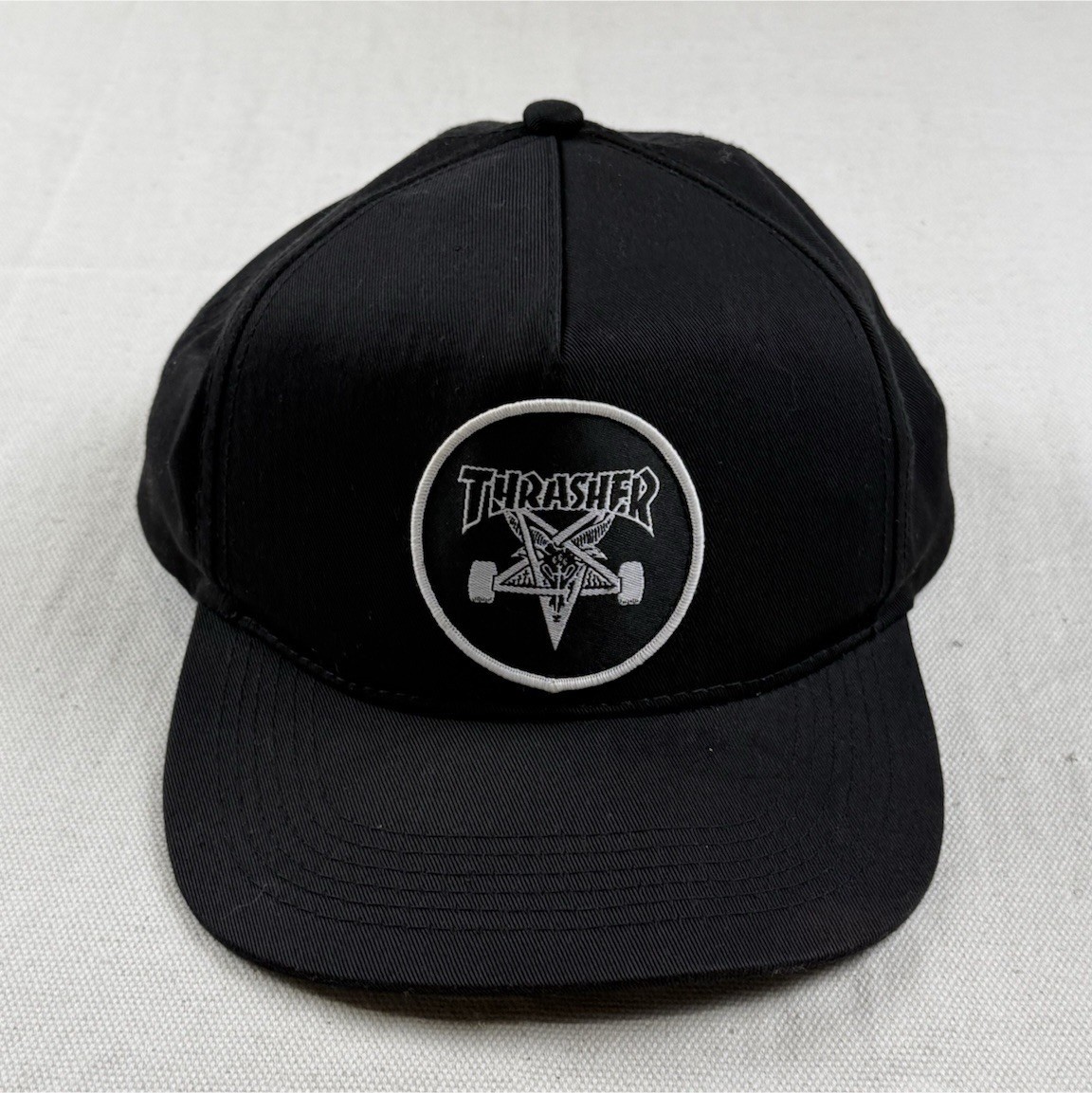 Vintage Thrasher Pentagram Logo Snapback Skate Hat
