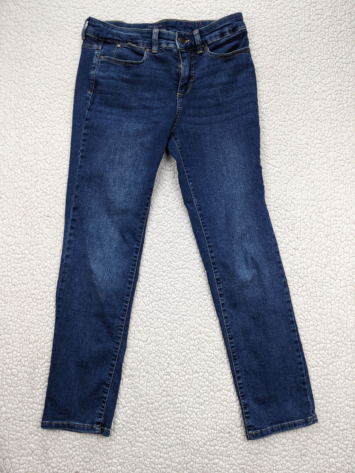Talbots Simply Flattering Collection Jegging Womens 8 Stretch Green Skinny Jeans