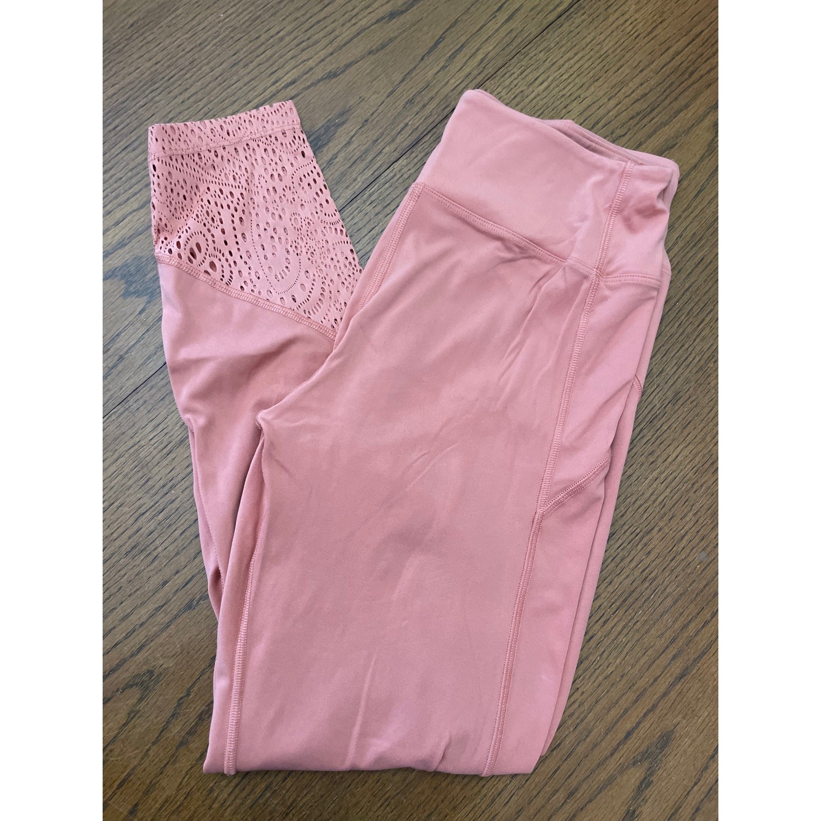 VS PINK Sport Leggings Size L- Coral