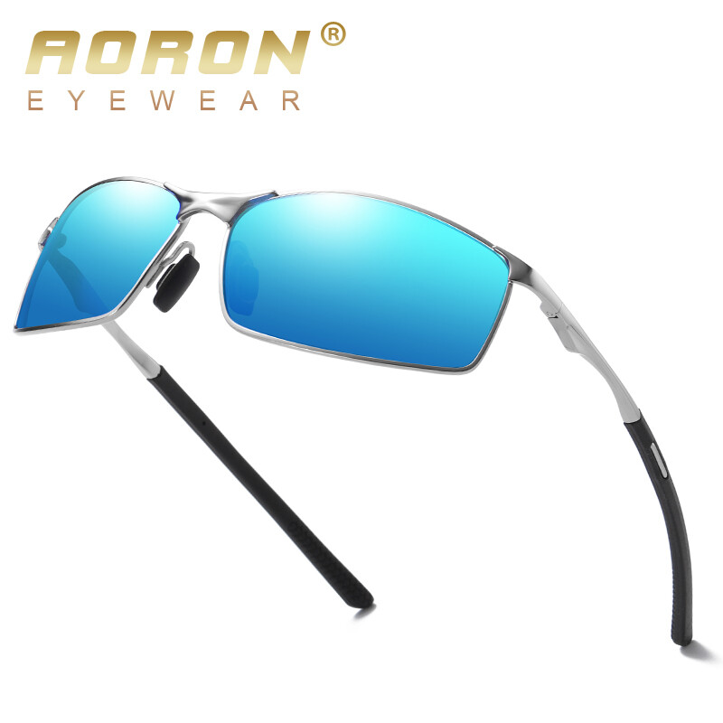 Mens Polarized sunglasses UV400 Pilot Sport Glasses Driving Eyewear With Case US