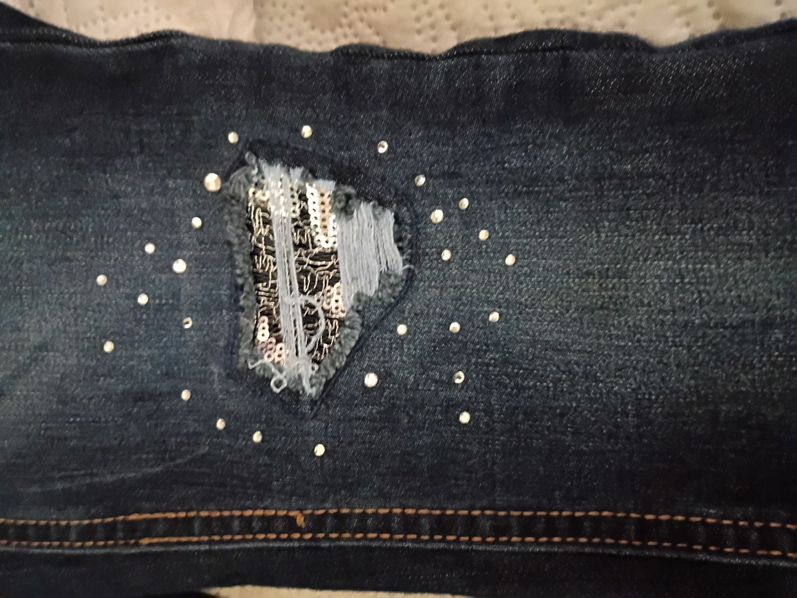 5 Piece Random Bundle Of Girls Jean The Sizes 6-14 Children Jeans.
