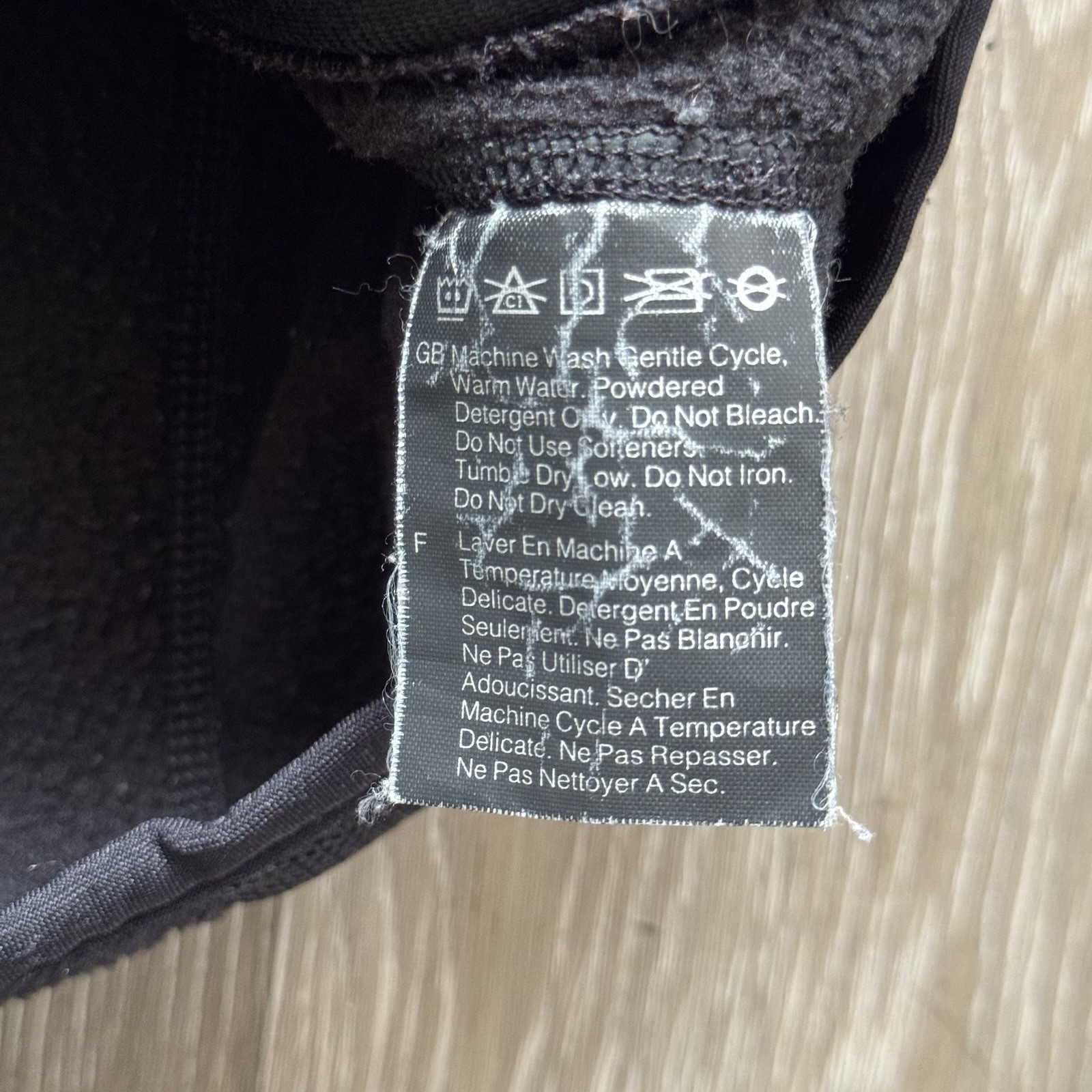 Harley Davidson Fxrg Mens Small Black Full Zip Padded Fleece Riding Jacket