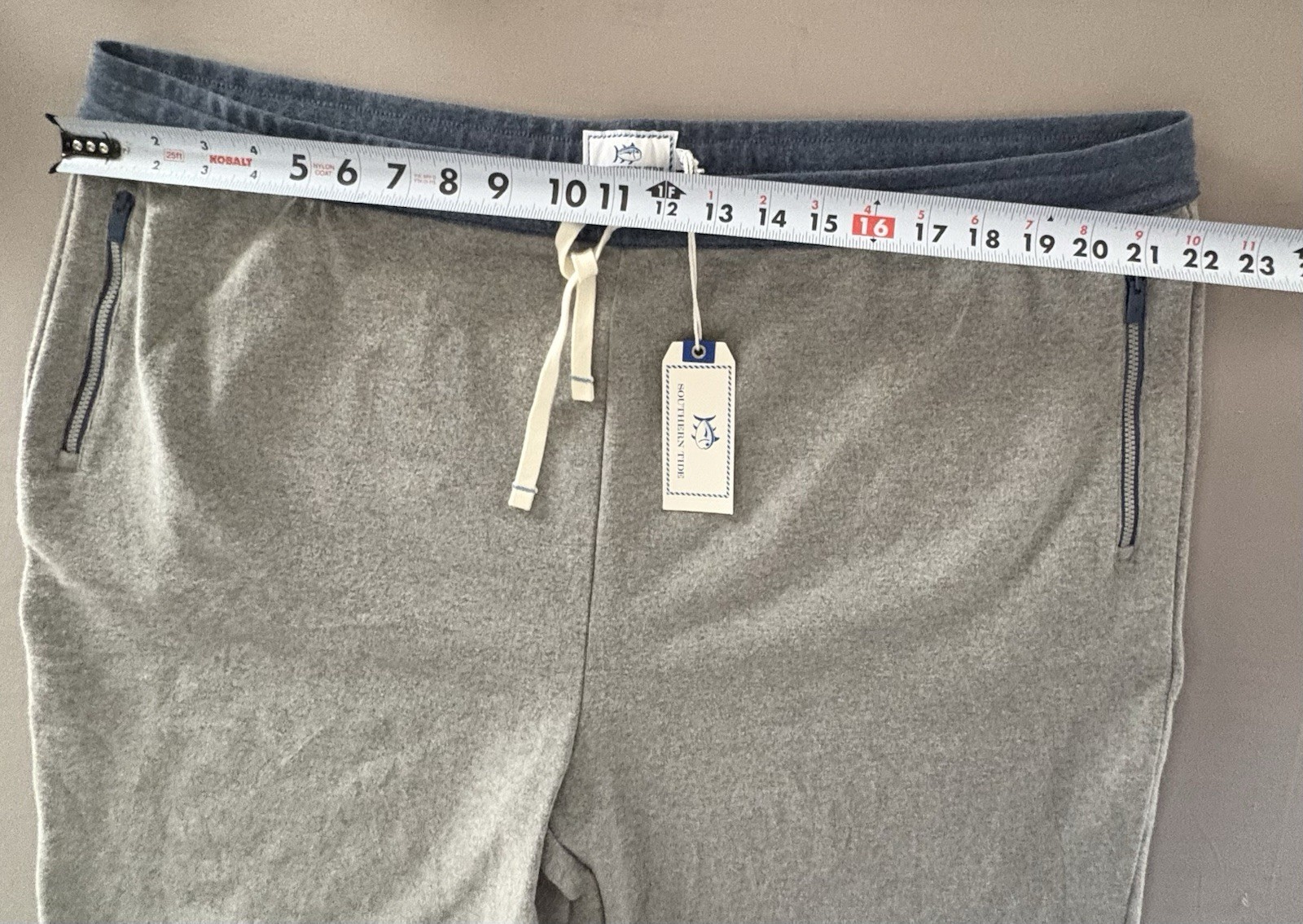Southern Tide backrush heather quarry jogger size XXL NEW with tags