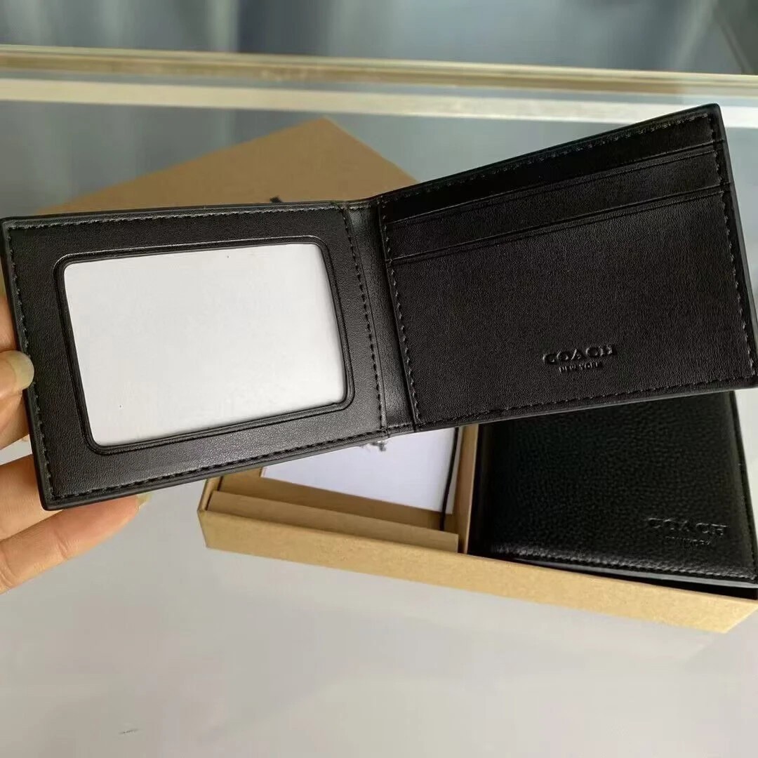 MEN’S 3 IN 1 WALLET BOXED GIFT SET IN SIGNATURE CANVAS BLACK
