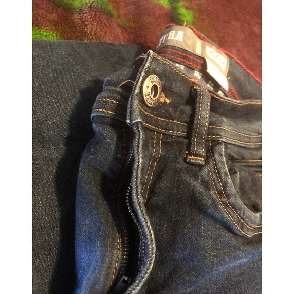 Cultura men’s 30 32 Skinny blue Jeans mid rise cotton spandex blend