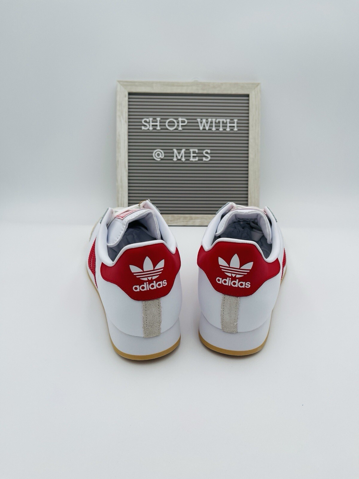 Adidas Samoa Sneakers Original Shoes Cloud White/Better Scarlet JH9079 US 4-12