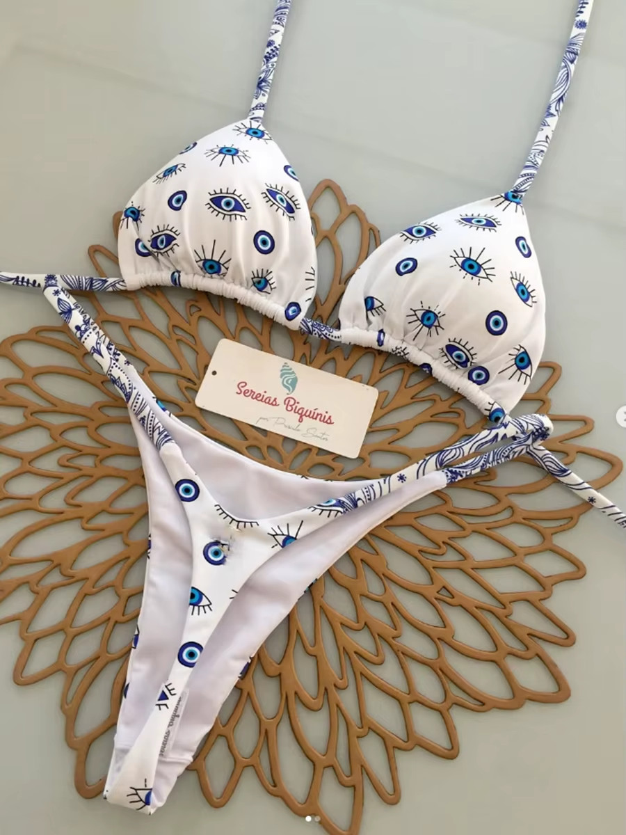 Micro Bikinis 2026 Women Swimsuit New Sexy Swimwear Halter Bikini Set Brazilian