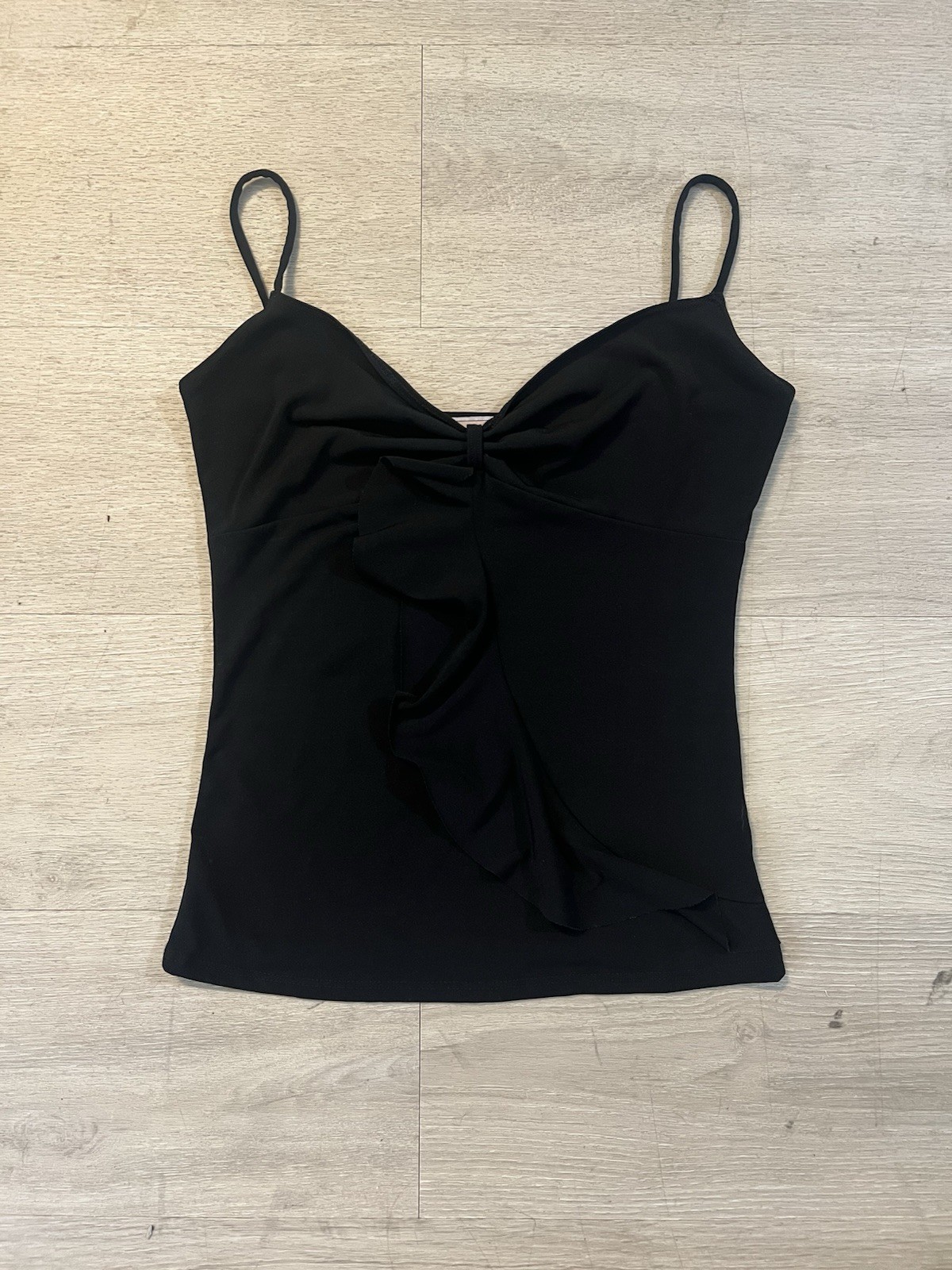 Vintage Y2K Black Going Out Tank Top