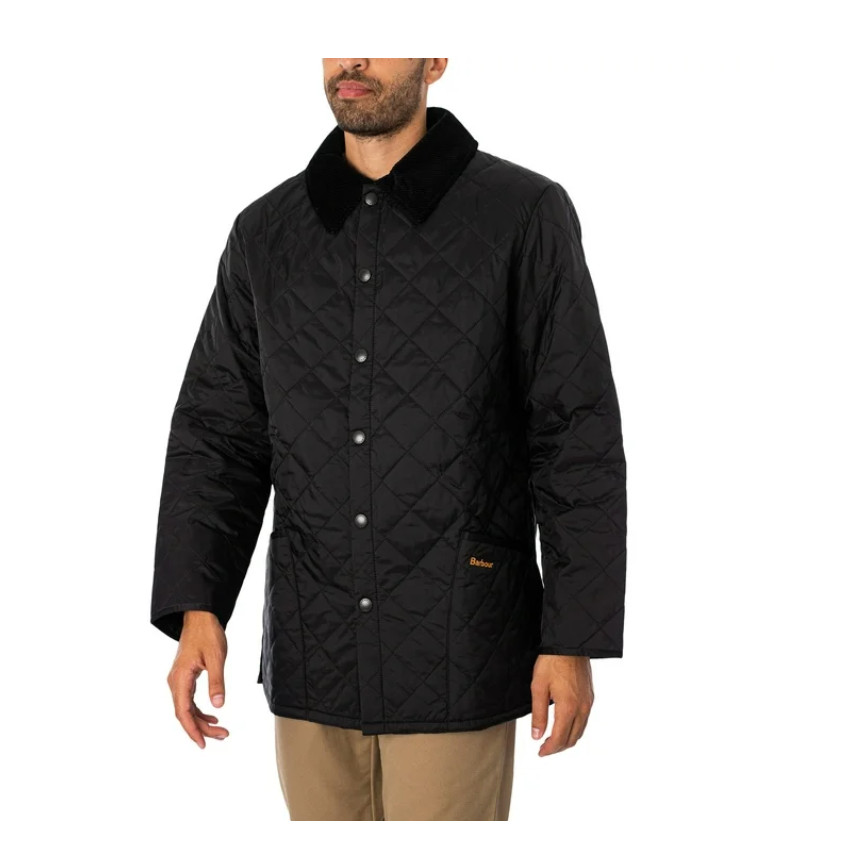 Barbour Heritage Liddesdale Quilted Jacket MSRP $ 260 in Black