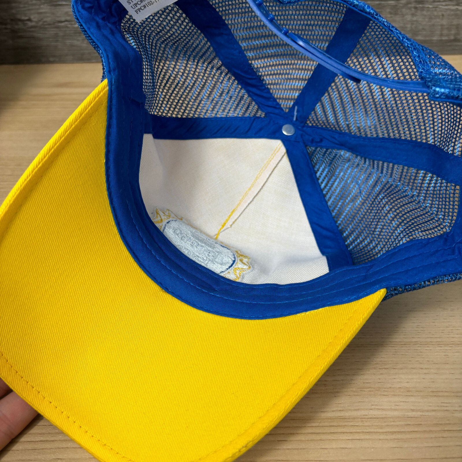 Corona Hat Cap Snapback Yellow Blue Beer Trucker One Size Adjustable NWT