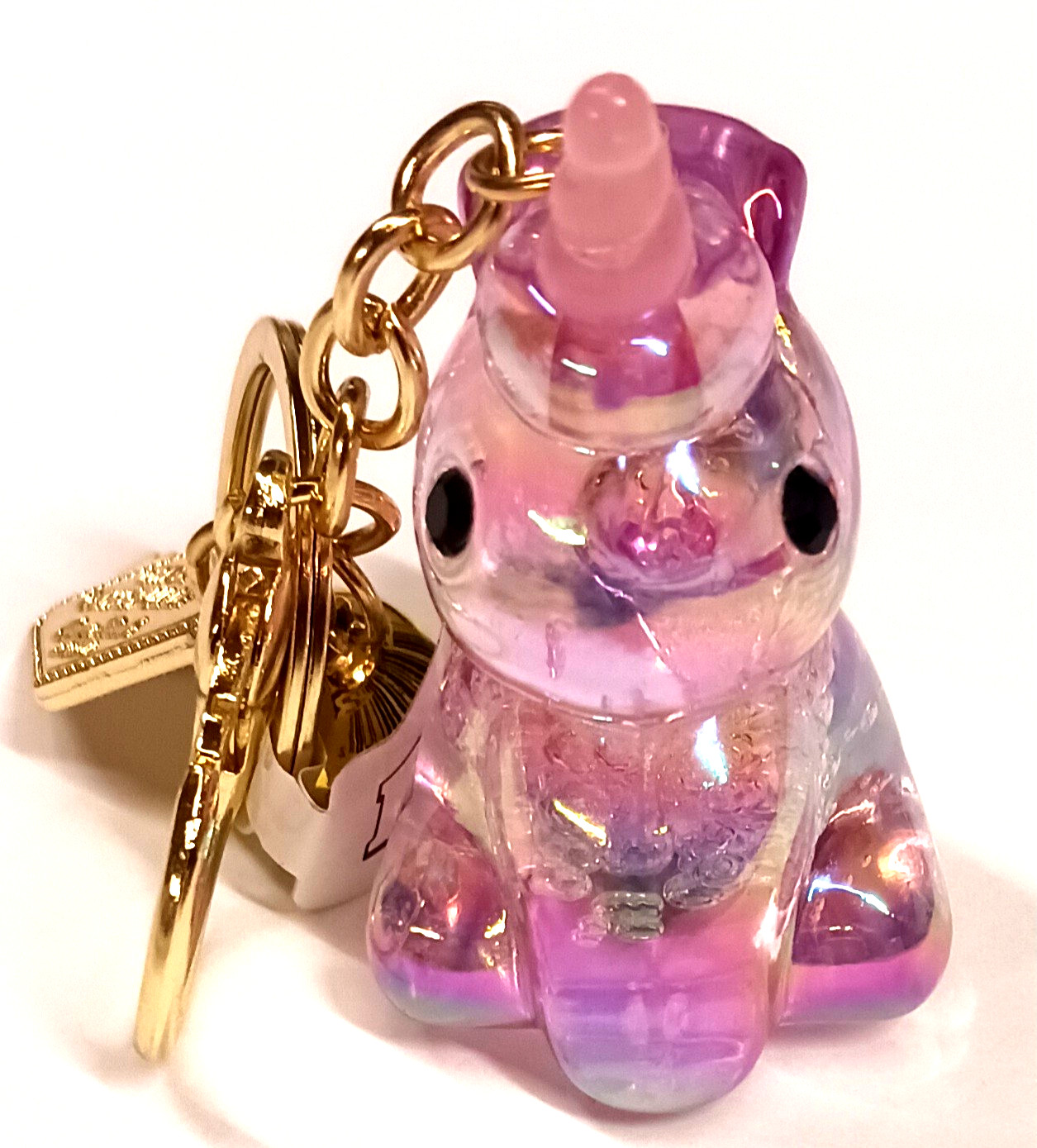 Pink Unicorn Keychain Las Vegas Sign and Bell *BRAND NEW*