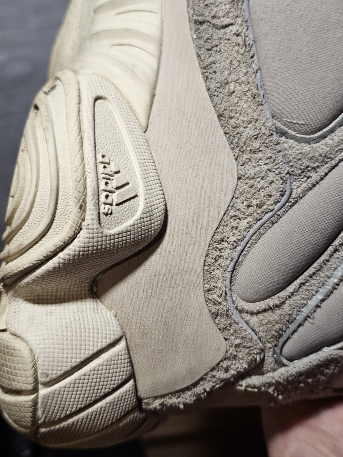 Adidas Yeezy 500 High Mist Stone GV7775 Size 9 Beige Taupe With Box