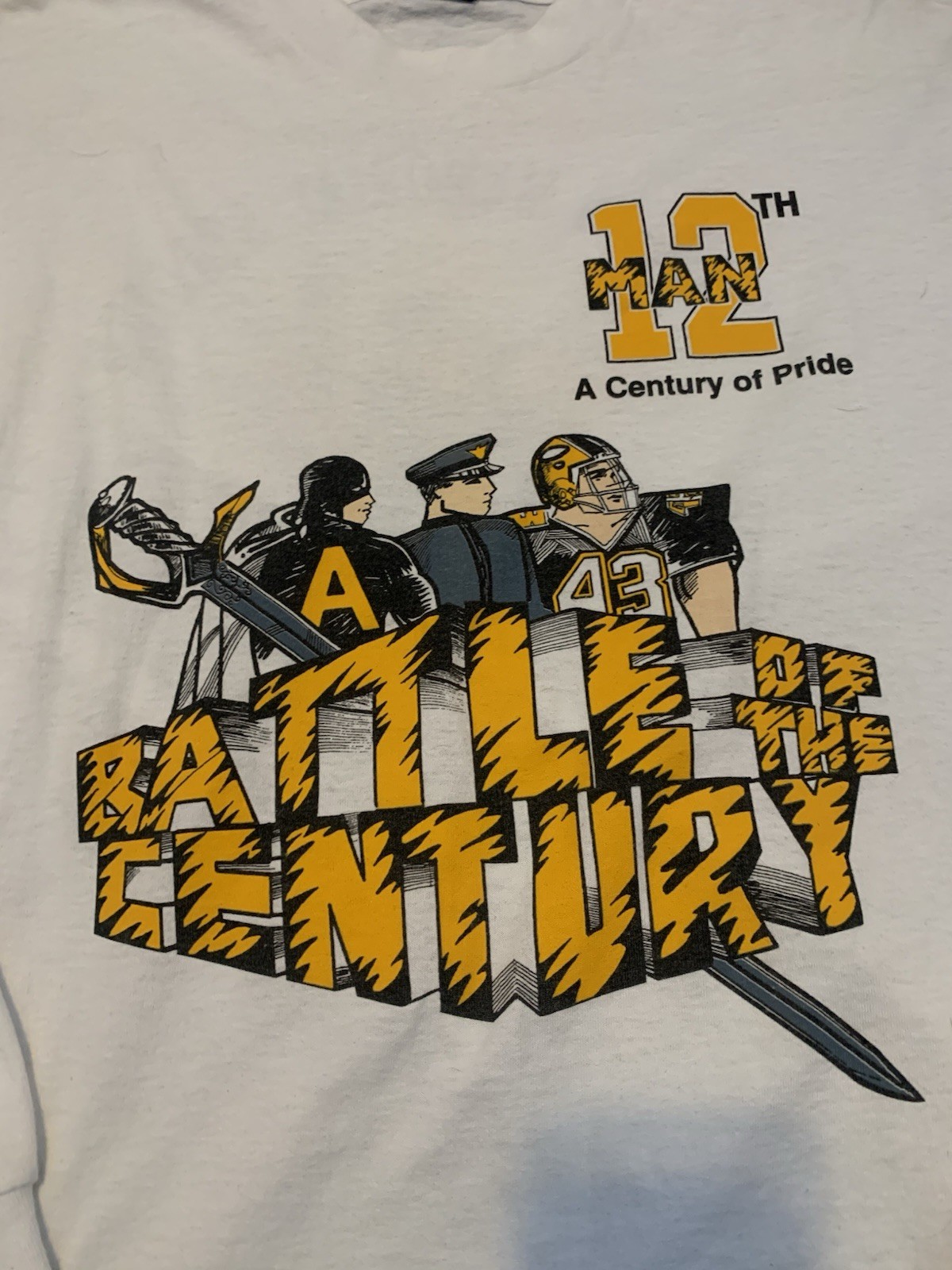 Vintage Army Vs Navy 1990 Football Game Long Sleeve Tee Sz M Military Academy
