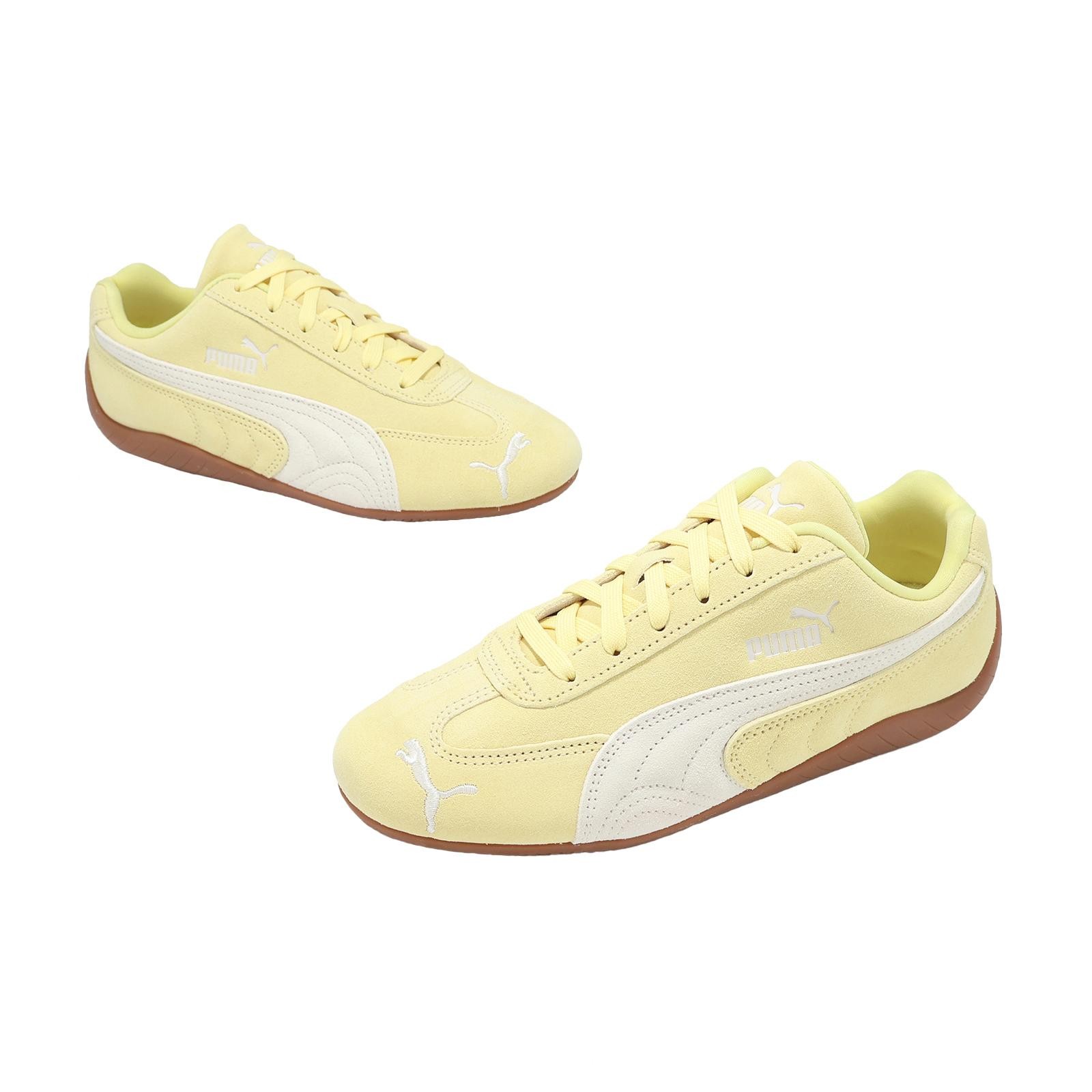 Puma Speedcat OG Yellow Ivory Men Unisex Casual Lifestyle Shoes 398846-68
