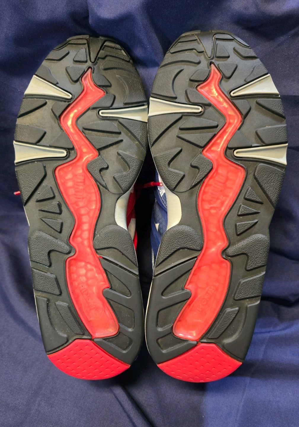 Puma Blaze Of Glory Red White Blue USA America Star Sneaker 362096-01 Mens Sz 10