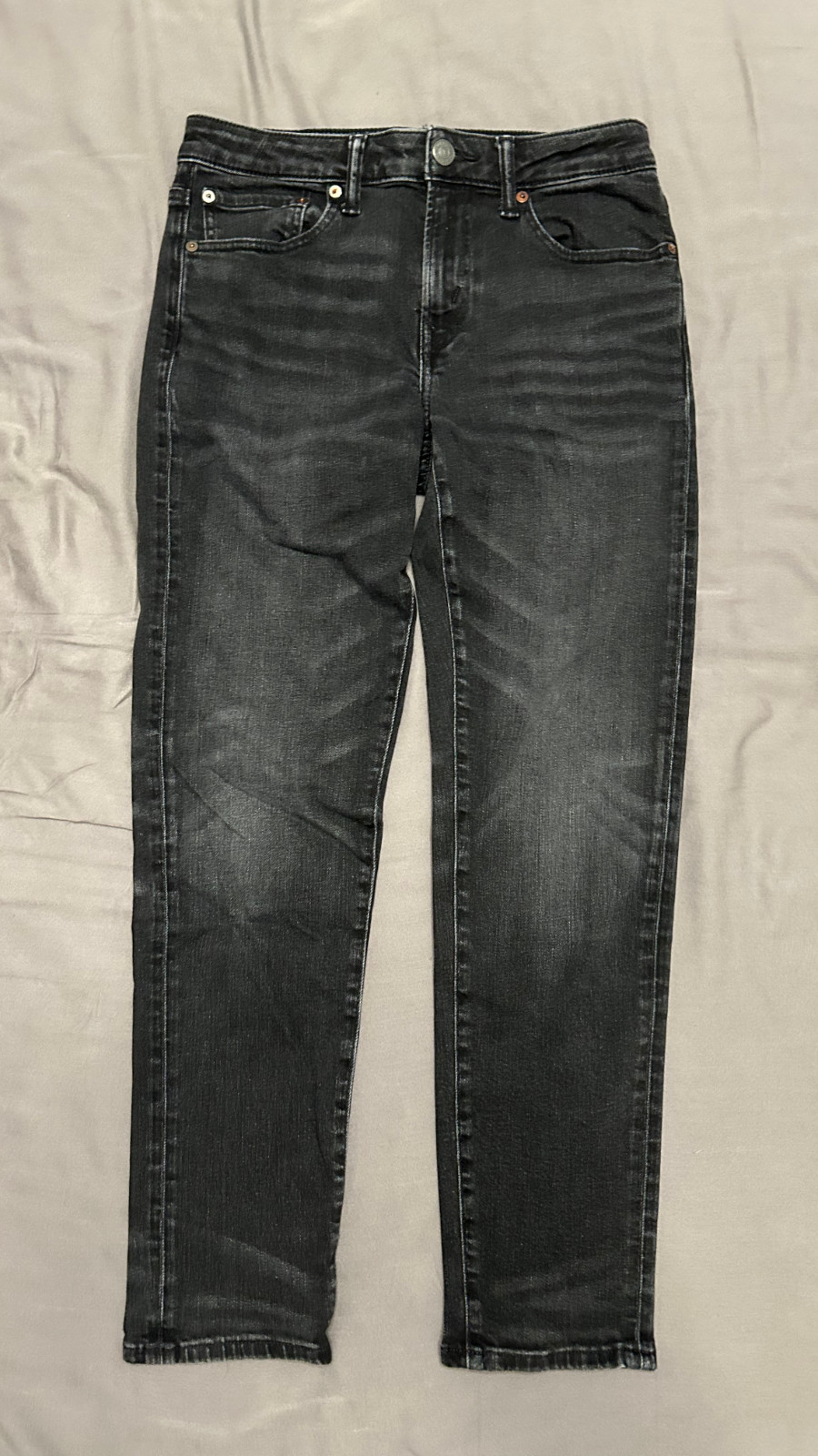 American Eagle Men’s 28×30 AirFlex+ Jeans Black Good Condition