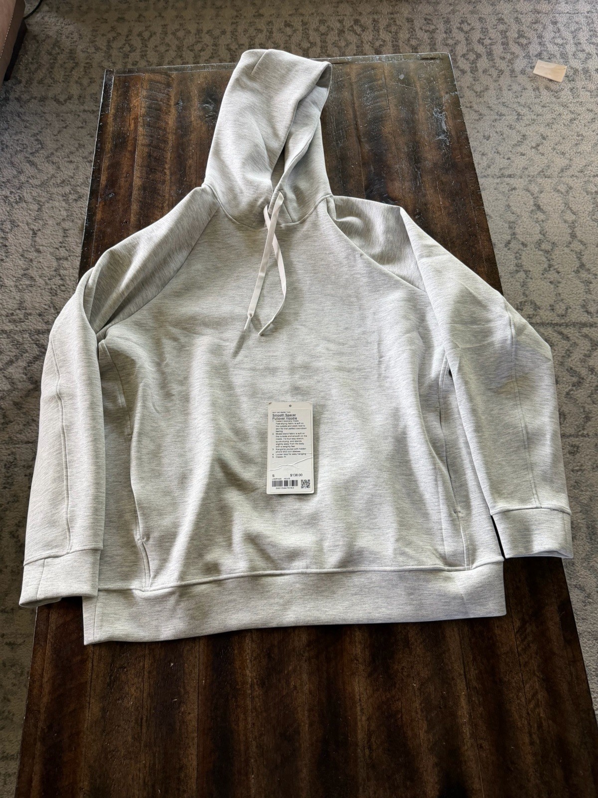Men’s Lululemon Smooth Spacer Hoodie Small