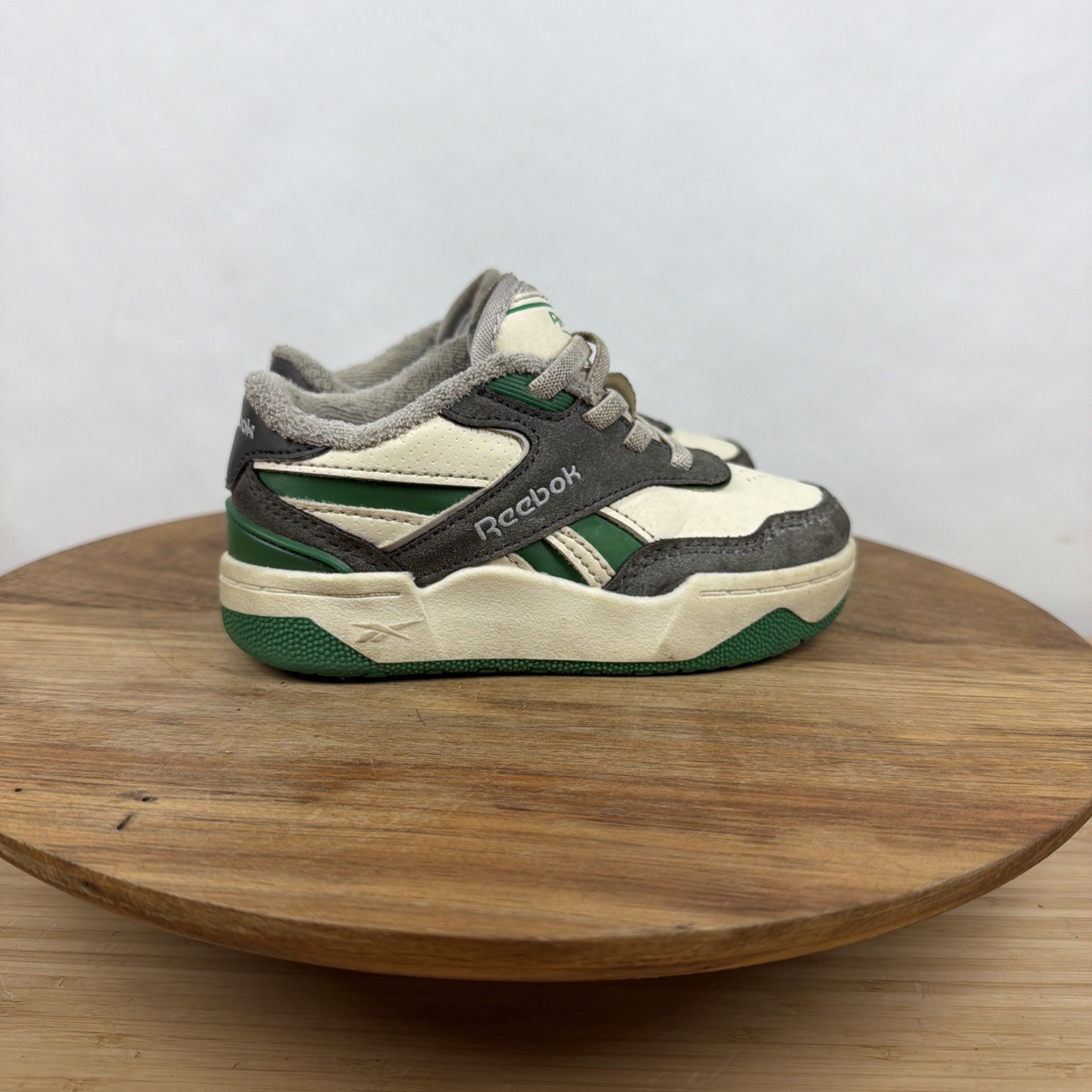 REEBOK BB4000 2 (TD) “LETTERMAN JACKET PACK – GREY GREEN SZ 8K
