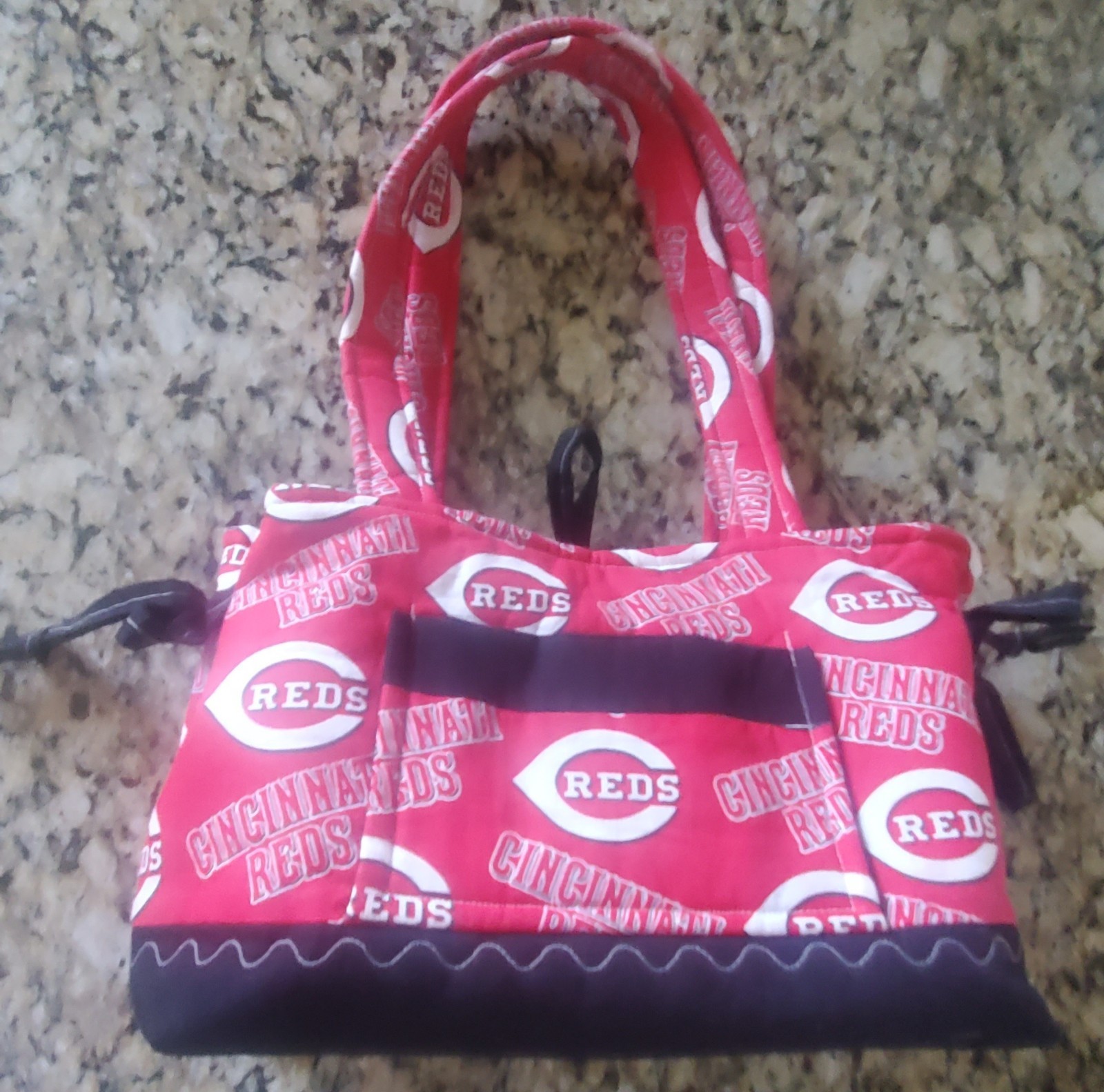 Cincinnati Reds Cotton Handbag Purse Pre Owned Excellent Condition