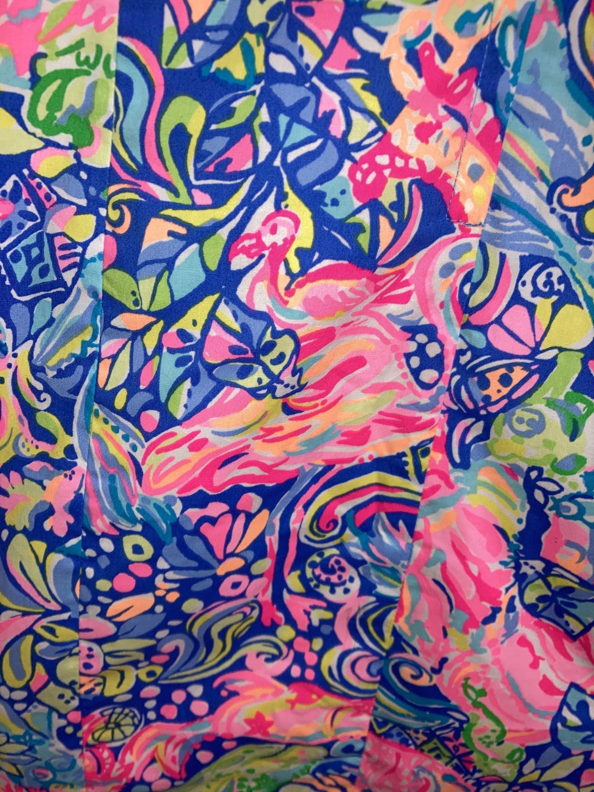 Lilly Pulitzer Coralynn Dress New Pop Up 60 Animals Colorful Pockets Women’s 4 .
