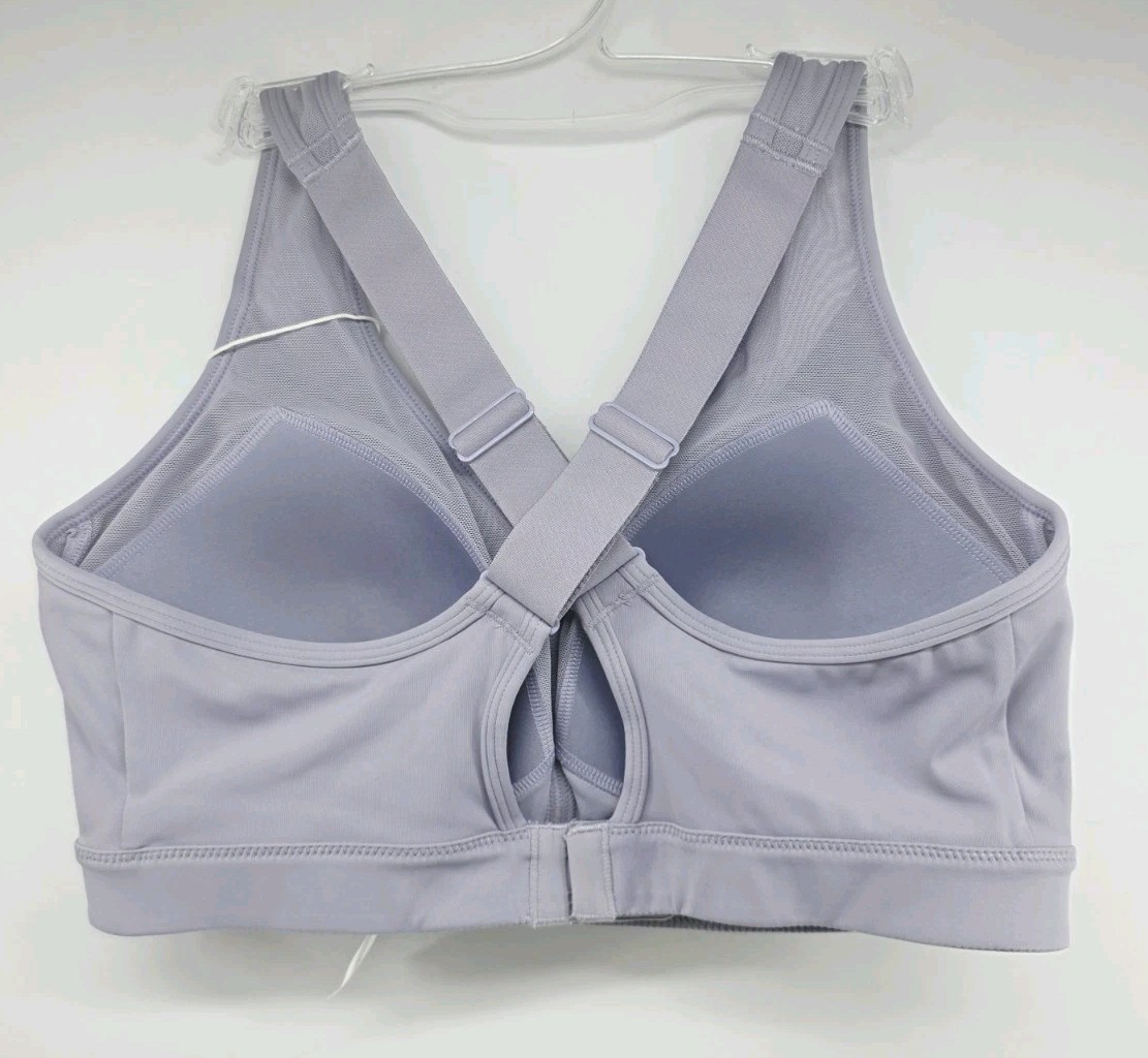 Yvette Ladies Sports Bra Size LARGE+/ LAVENDER Art No. E100325A01
