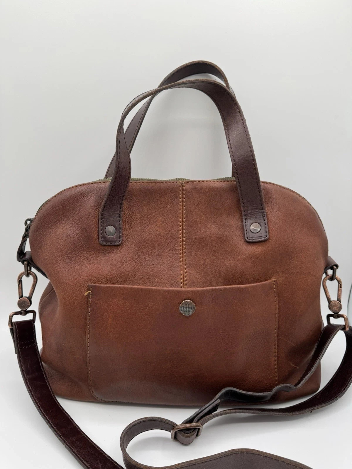 Pendleton Brown Leather Tote Bag (NEW)