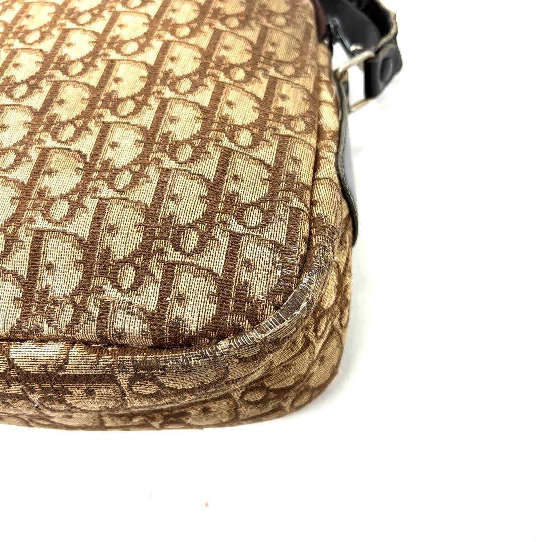 Christian Dior Bag Excellent Condition Dior Handbag One Shoulder Trotter Canvas