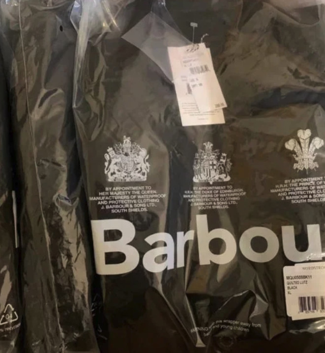 Barbour Heritage Liddesdale Quilted Jacket MSRP $ 260 in Black
