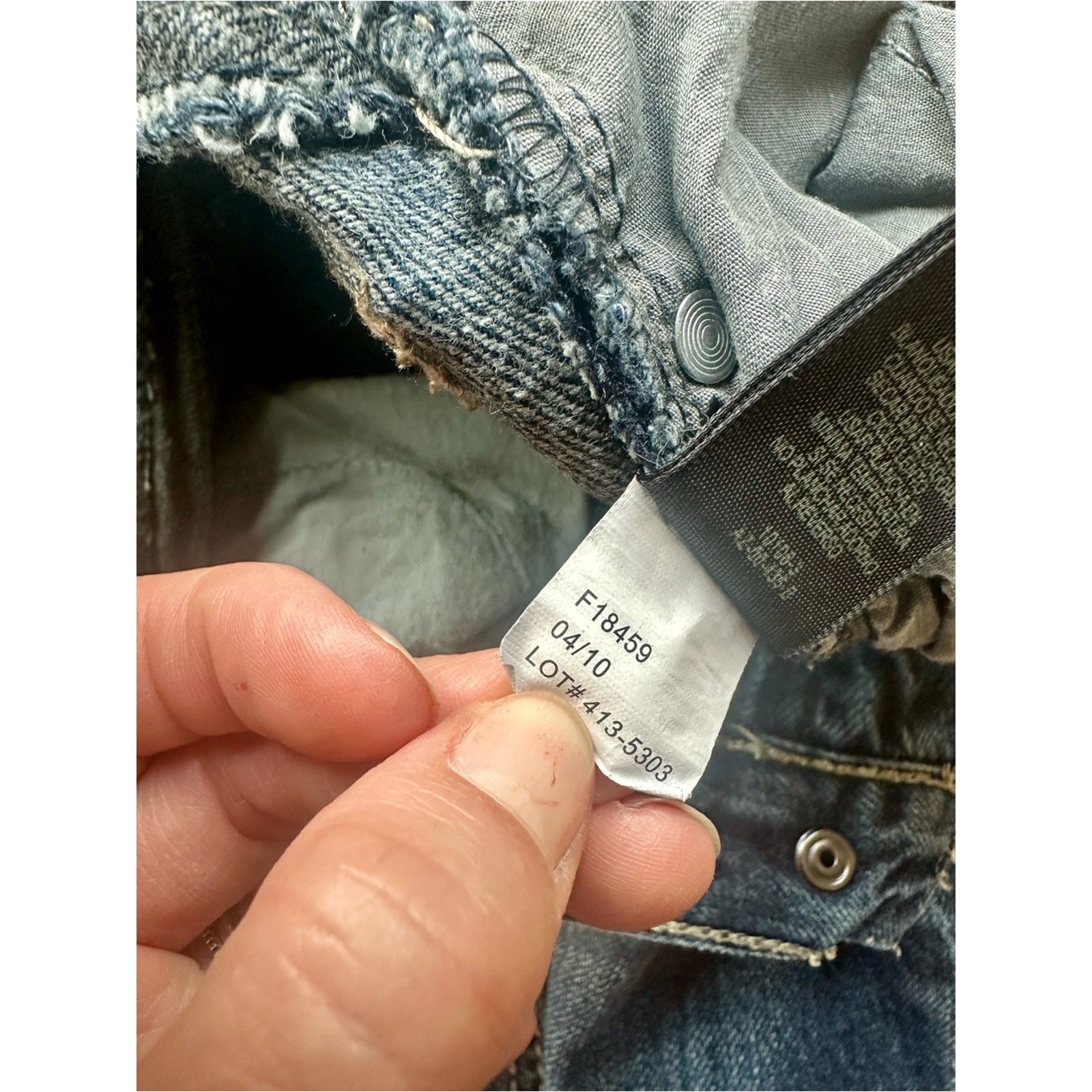 Y2K Arizona Jean Co Boys Size 7 Dark Wash Flap Pocket Jeans Rock Revival Style