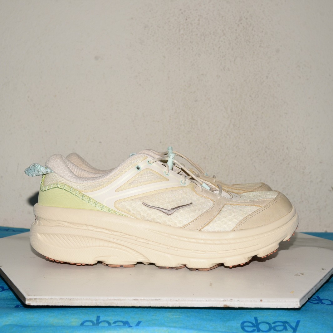 Hoka Bondi B3 Oat Milk Running Shoe Men US 11.5 / Women 12.5