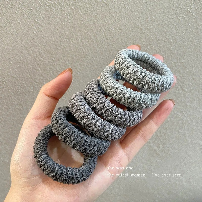 6pcs of Upgraded Wide And Thick Hair Ties, Fashionable for Ponytails And Buns