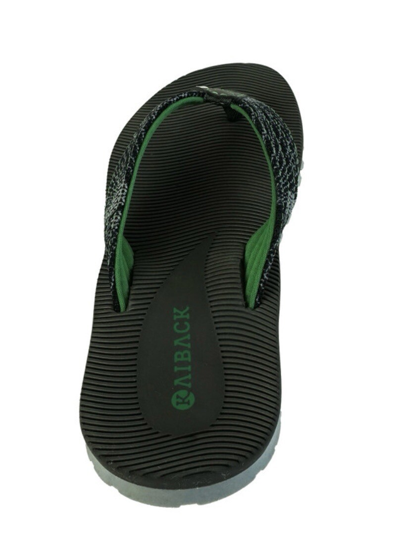 Kaiback Wave Sport Men’s Flip Flop Sandals with Tough Tread Size 8 Green NWT