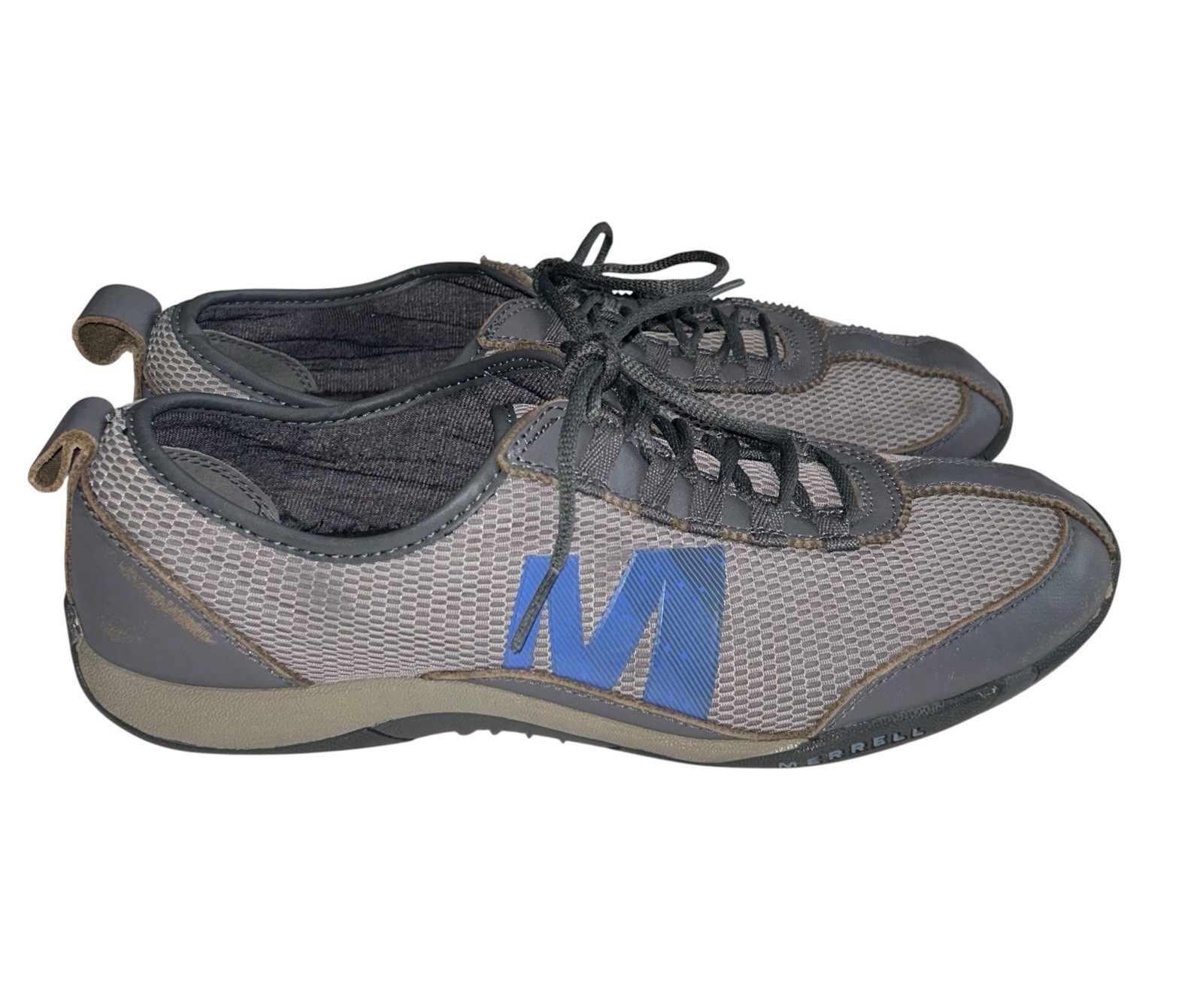 Merrell Castle rock Womens US Size 10 Gray Leather and Mesh Trail Running Shoes