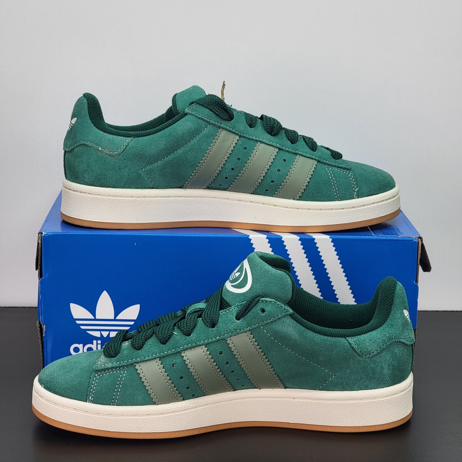 Adidas Campus Men’s Size 13 Athletic Shoes Green Casual Sneakers
