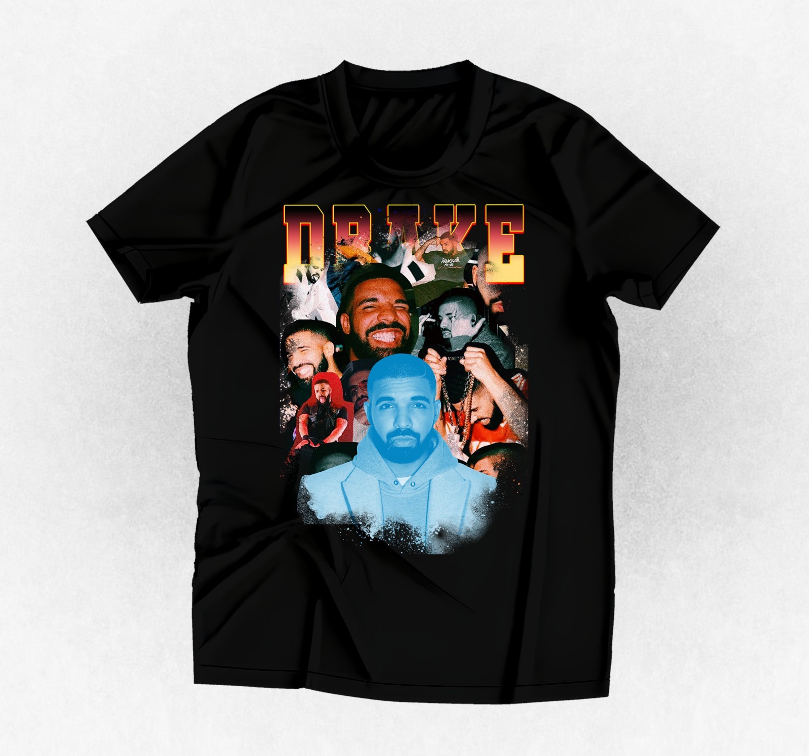 Rapper Drake graphic t-shirt black or any color and size you choose